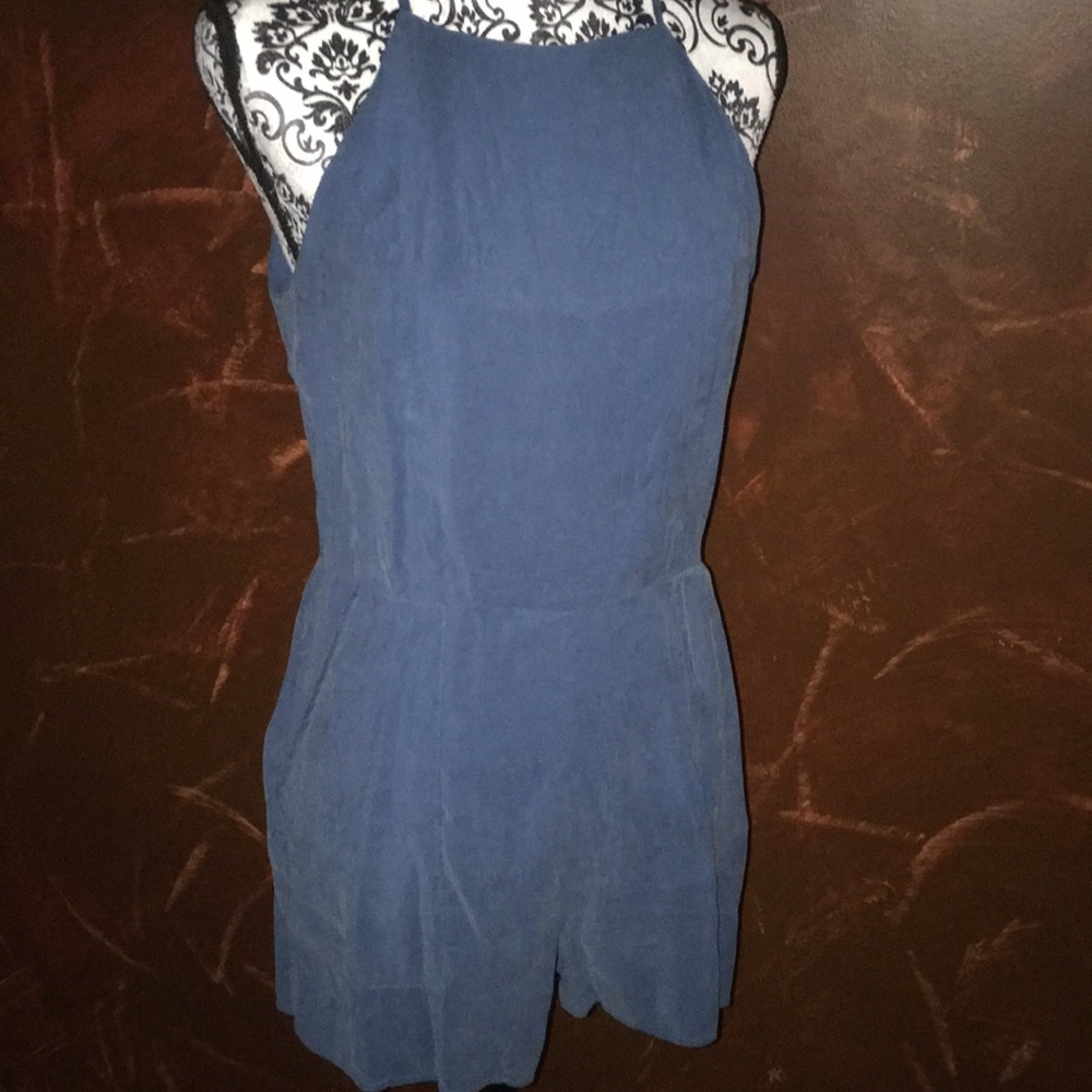 Soft Navy Blue Romper 💙